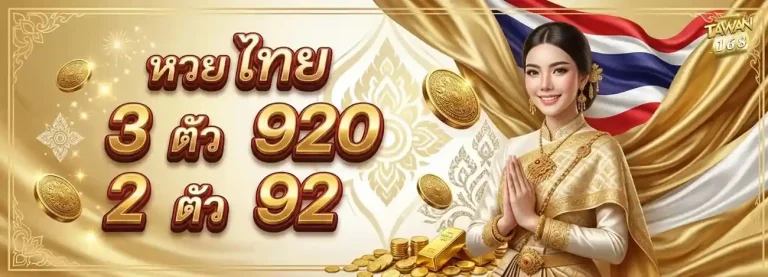 ตะวัน168 โปรโมชั่น หวยไทย